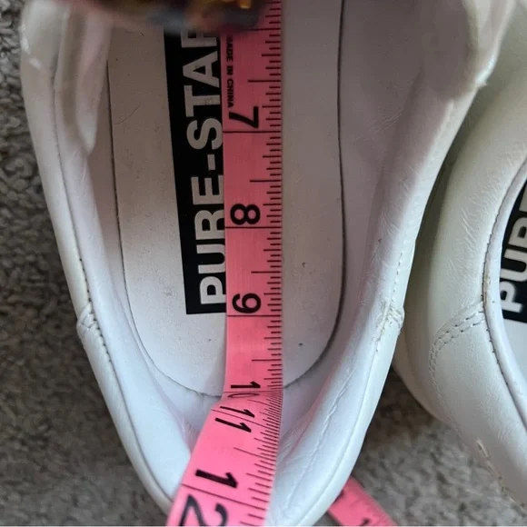 $610 Golden Goose bio-based Purestar white star and heel tab Sneaker sz 39/8/8.5 - Picture 10 of 10